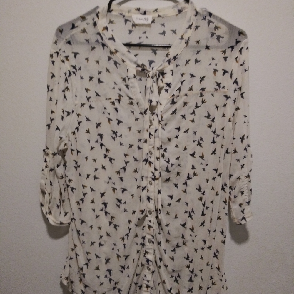 Birds Fly Blouse